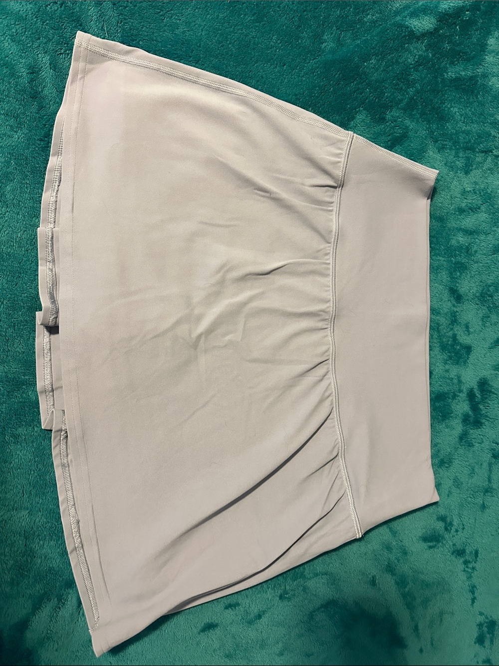 Women's Gray A-Line Skirt - Classic Stretch Fabric